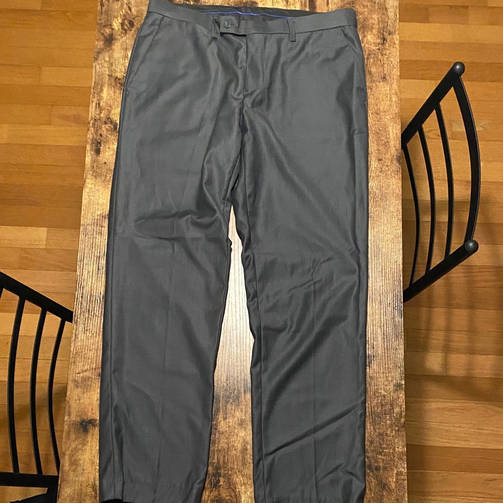 Men's Classic Gray Dress Pants